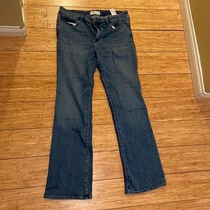 Abercrombie MID RISE Bootcut Jeans Size 14